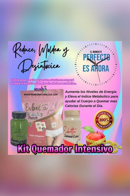 Esbelta Intense + Detox + Slimming patch