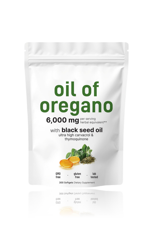 Micro Ingredients Oregano Oil with Black Seed Oil, 300 softgels