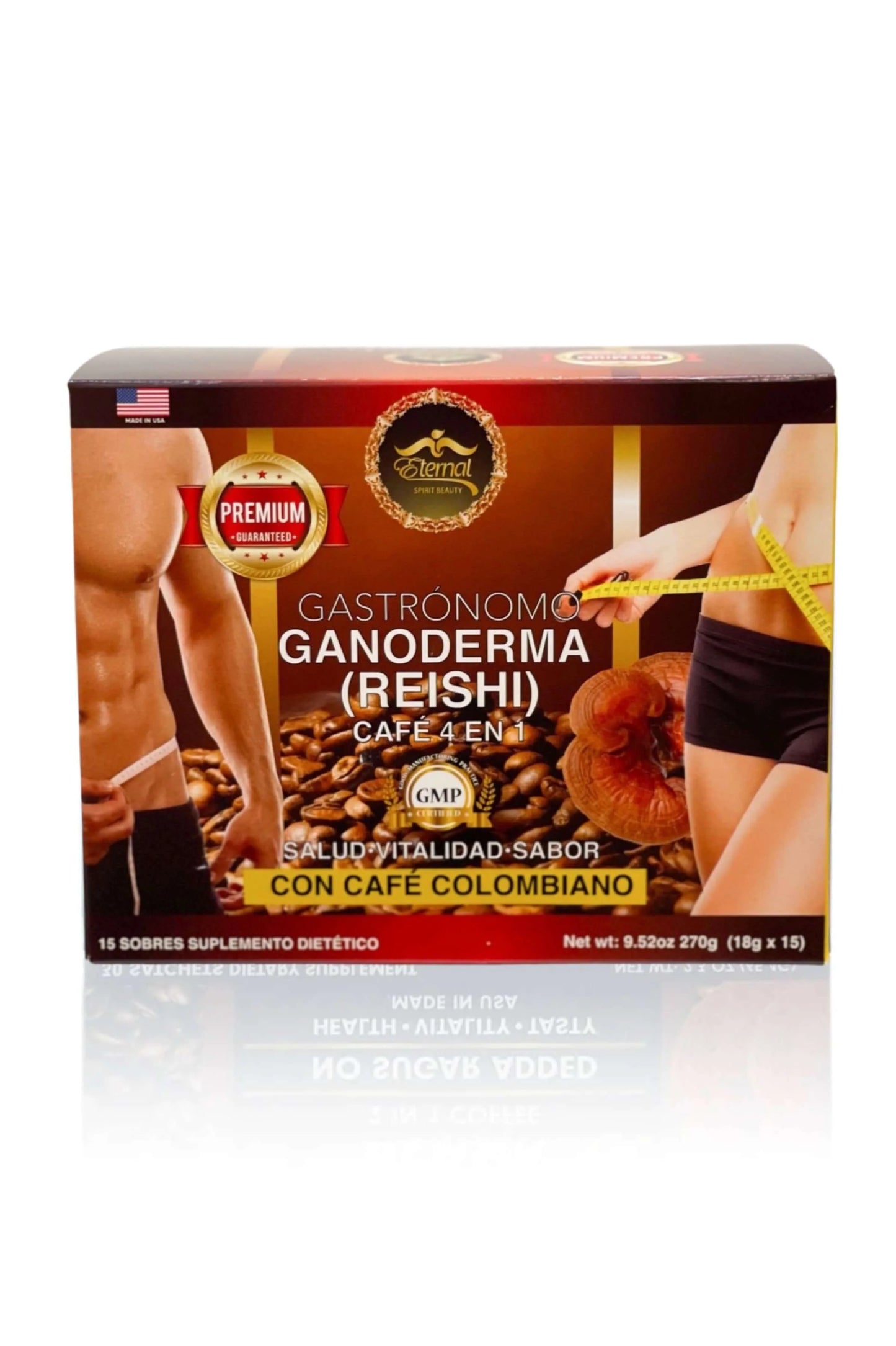 Café Con Ganoderma Y REISHI 4 En 1