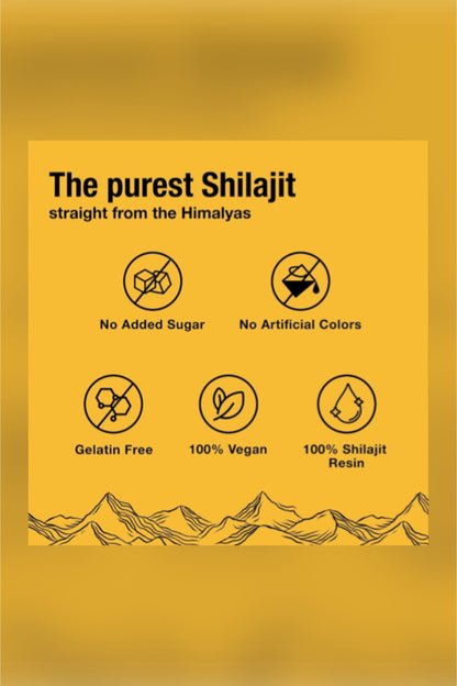 Pure Himalayan Shilajit Gold