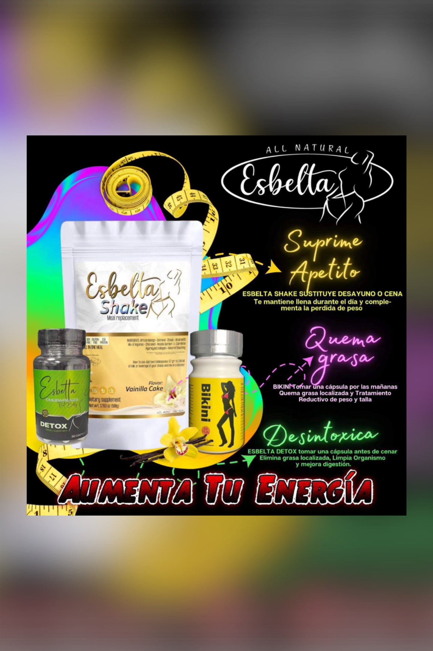 Esbelta Detox + Malteada + Bikini