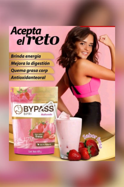 Batido ByPass Bpri 400g sabor fresa