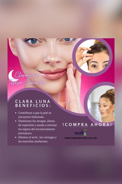 1- ClaraLuna crema facial día y noche