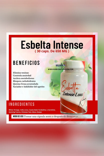 Esbelta Intense + Té