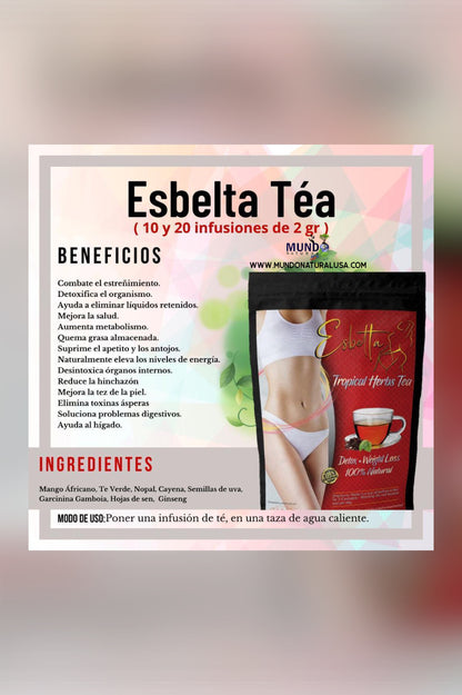 Esbelta Intense + Té