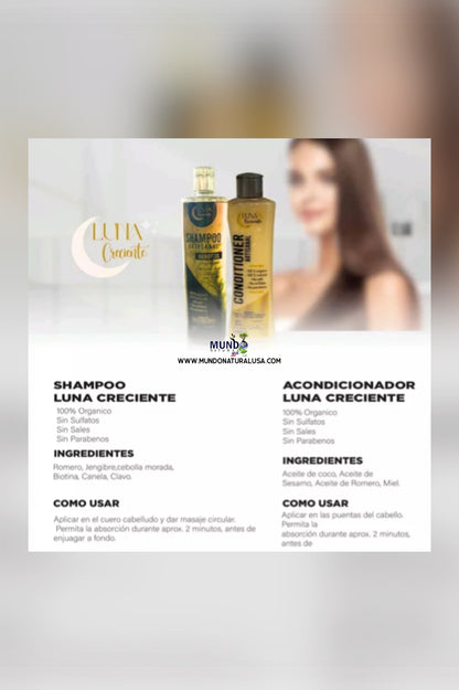 Esbelta Shampoo + Acondicionador Luna Creciente Artesanal